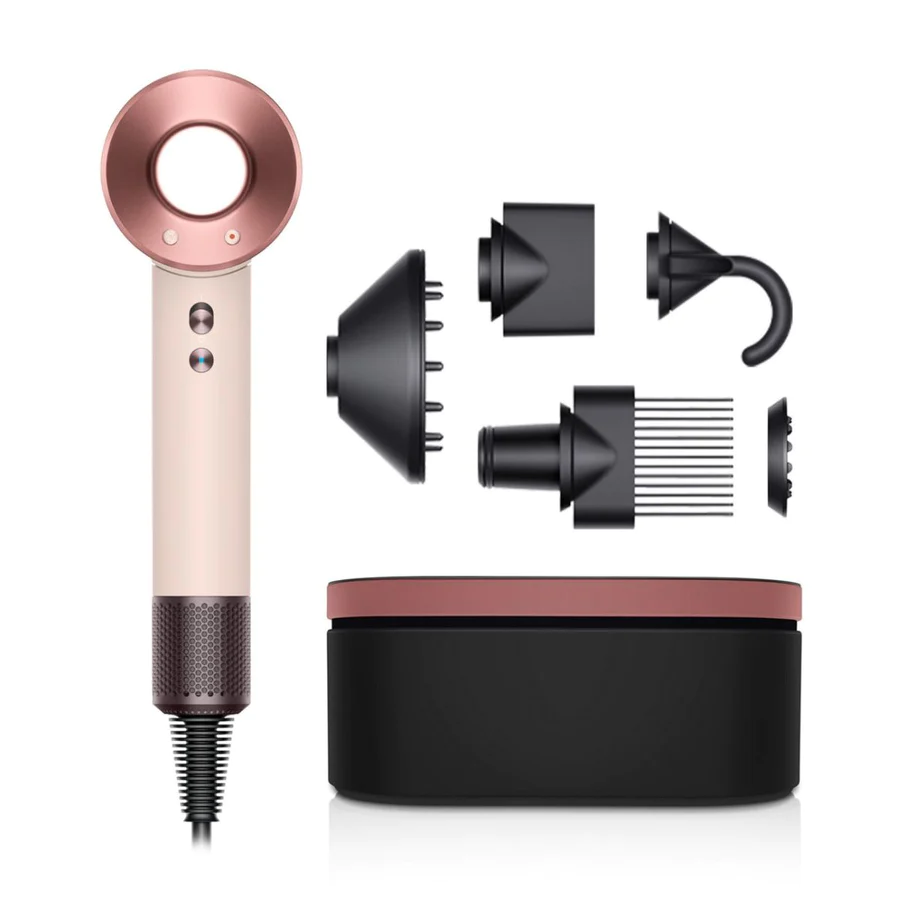 Фен Dyson Limited Edition Supersonic HD07, керамический розовый/розовое золото (Sakura Rose Gold)