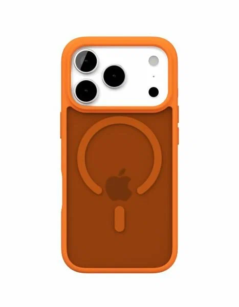 Чехол защитный "vlp" LITE Bloom Case с MagSafe для iPhone 17 Pro, оранжевый