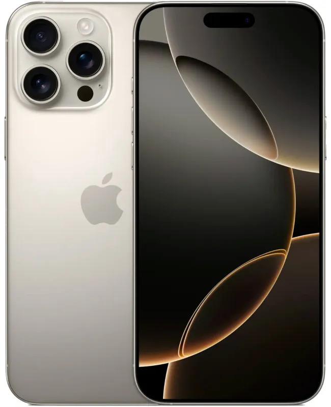 Apple iPhone 16 Pro 128 ГБ, «натуральный титан» (Natural Titanium) eSIM+eSIM